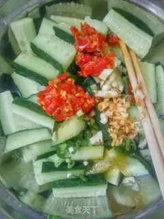 Make Cold cucumber step 2