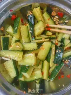 Make Cold cucumber step 3