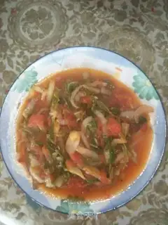 Make Tomato fried cabbage step 6
