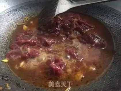 Make Spicy beef step 5
