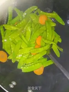 Make Shrimp beans step 1