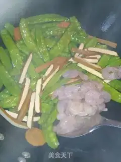 Make Shrimp beans step 2