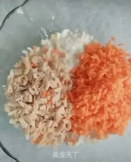 Make Tofu carrots step 2