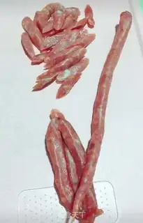 Make Dutch soy sausage step 1