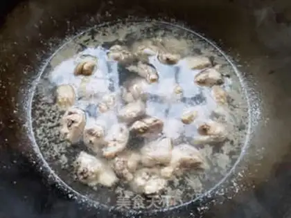 Make Potato chicken step 1