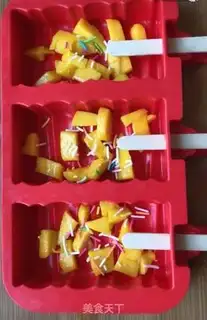 Make Mango yogurt step 1