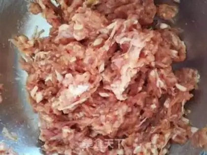 Make Pork dumplings step 2