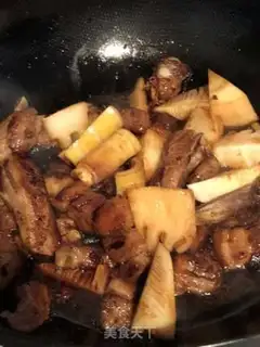 Make Bamboo mushroom roast step 4