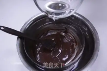 Make Chocolate roses step 1