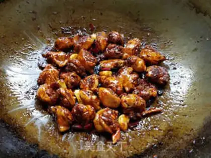 Make Potato chicken step 5