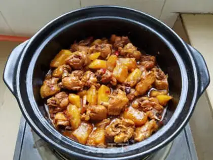 Make Potato chicken step 10