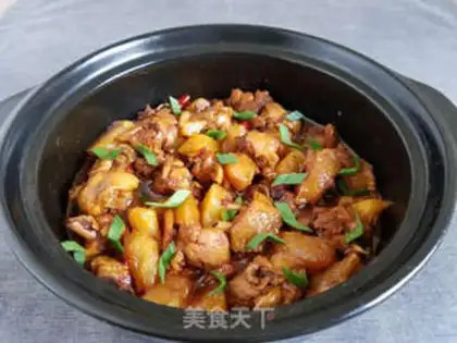 Make Potato chicken step 11