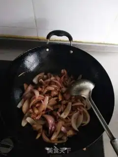 Make Onion fried meat step 4