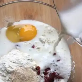 Make Cranberry cream step 6