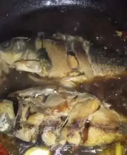 Make Red-burned mackerel step 7