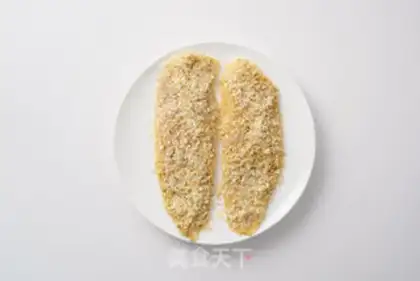 Make The souffled fish chop step 2