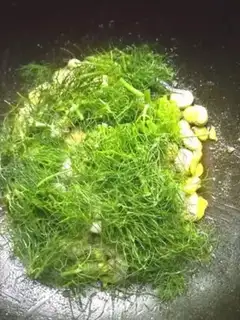 Make Scrambled beans step 8