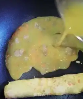 Make Shrimp thick egg fever step 7