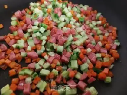 Make Pineapple rice step 11