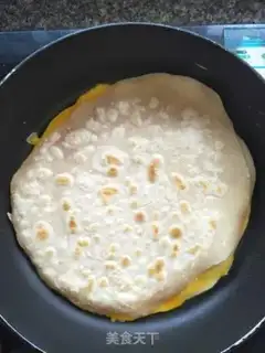 Make Tomato egg cake step 9
