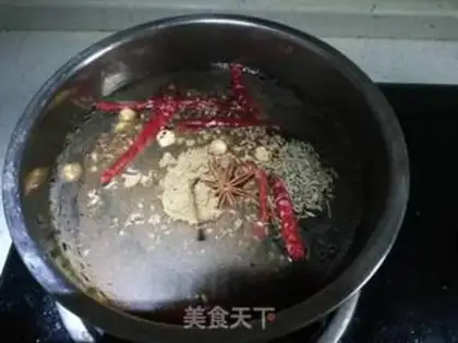 Make Spicy bean skin step 3