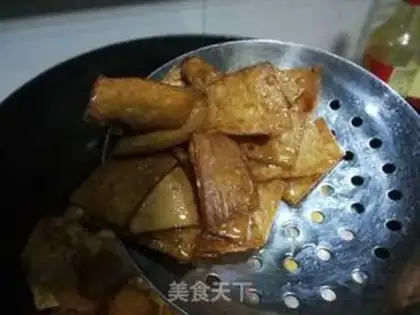 Make Spicy bean skin step 11