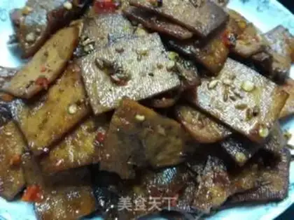 Make Spicy bean skin step 15