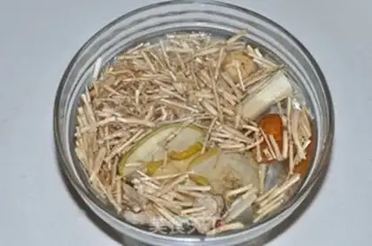 Make White mackerel sugar step 1