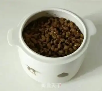 Make Green Bean Snow Mountain step 1
