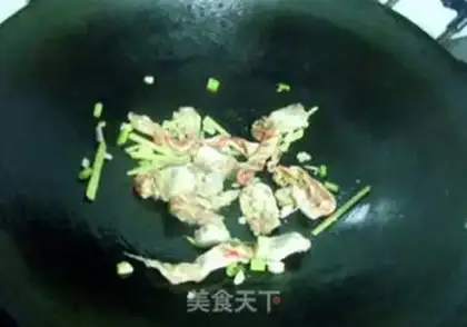 Make Fish bubbles and garlic step 3