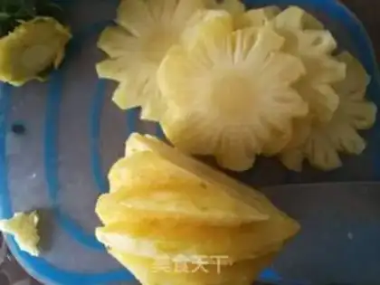 Make Pineapple mango juice step 0