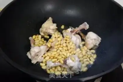 Make Soybeans chicken hammer step 6
