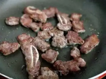 Make Onion fried steak step 3
