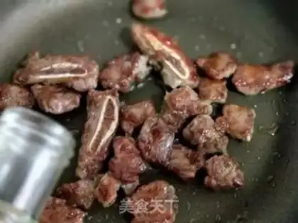Make Onion fried steak step 4