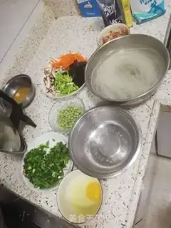 Make Homemade rice line step 1