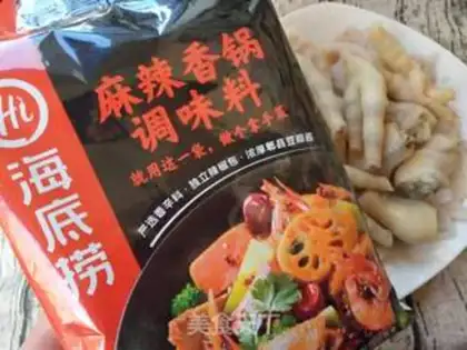 Make Spicy chicken claws step 1