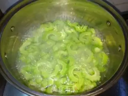 Make A cold, bitter melon step 4
