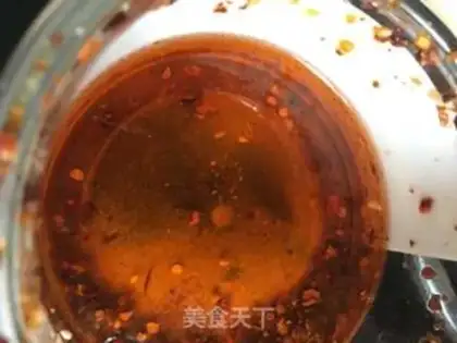 Make Spicy chicken silk step 9