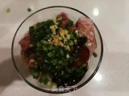 Make Old Beijing meat dragons step 5