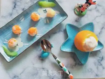 Make Fresh orange eggs step 6
