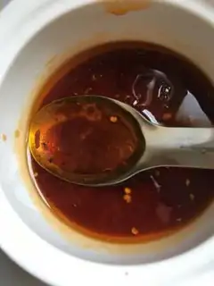 Make Spicy chicken silk step 12