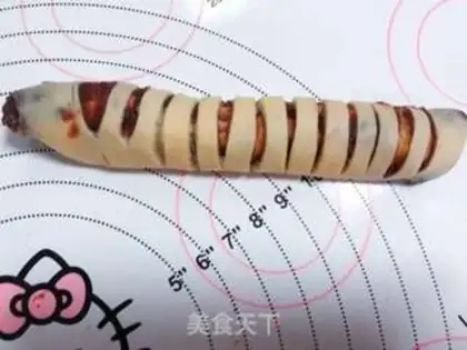 Make caterpillar bread step 13