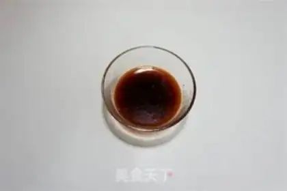 Make Honey sauce and tofu step 3