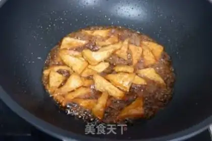 Make Honey sauce and tofu step 7