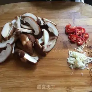 Make Flaming mushrooms step 1