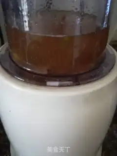 Make Ice and green bean sand step 2