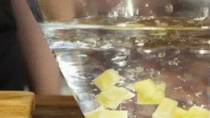 Make Pineapple rice step 1
