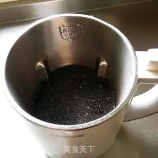 Make Black bean milk step 1