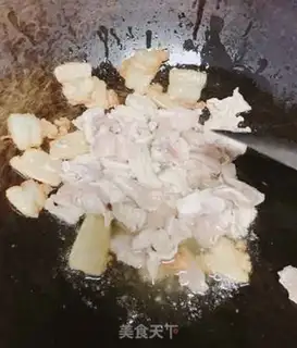 Make Potato red meat step 2