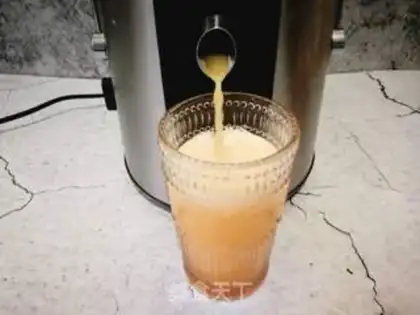 Make Hammelon mango juice step 3